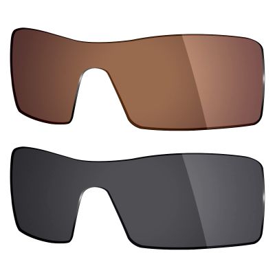 Mryok 2 Pair Polarized Replacement Lenses for Oakley Oil Rig Sunglass - Options