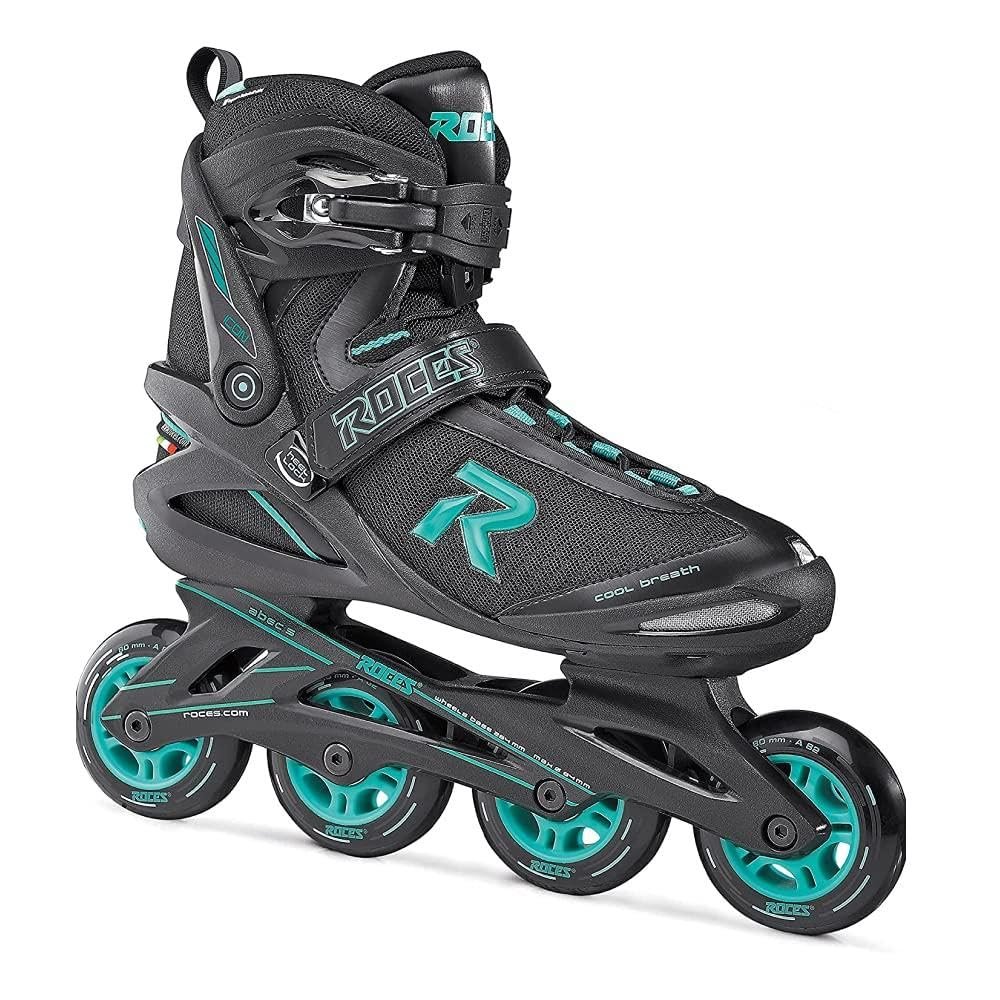 Roces Stile Women's Icon Women Inliner, Womens, ICON Women, Black-Aqua, 40