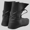 Allbeststuff Medieval Leather Shoe Renaissance Boots Long with Leather Laces ABS (Black, 13) view 3