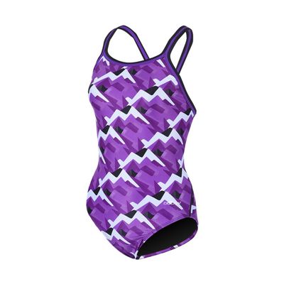 DOLFIN Women's ExtraSleek Eco Denali DBX Back,Purple (528),26