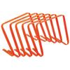 Precision 9inch High Flat Hurdles Set Red (Set of 6) Black, K-REY-TR597 view 2