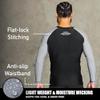 Elite Sports New Item Full Long Sleeve Compression, Mma, Bjj, No Gi, Cross Training Rash Guard, X-Large, Gray view 4