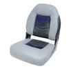Pro Angler Tour High Back Bass Boat Seat- Marble/Blue/Charcoal view 1