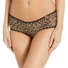 Gossard Women's Glossies Leopard Short, Brown (Animal Print), Extra Small view 1