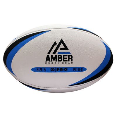 Competition Rugby Ball with Superior Grip and Balanced Weight for Match-Play and Training
