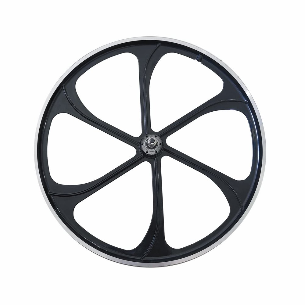 CDHPOWER 26" Bicycle Rear Mag Wheel 135mm for Rotary Freewheel,Aluminum Alloy Black Rear Bike Rim