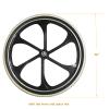 CDHPOWER 26" Bicycle Rear Mag Wheel 135mm for Rotary Freewheel,Aluminum Alloy Black Rear Bike Rim view 2
