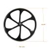 CDHPOWER 26" Bicycle Rear Mag Wheel 135mm for Rotary Freewheel,Aluminum Alloy Black Rear Bike Rim view 3