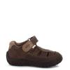 Rilo Sandal for Boy's with Adjustable Strap. (9.5, Brown) view 1