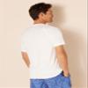Amazon Essentials Men's Slim-Fit Short-Sleeve Quick-Dry UPF 50 Swim Tee, White, XX-Large view 3
