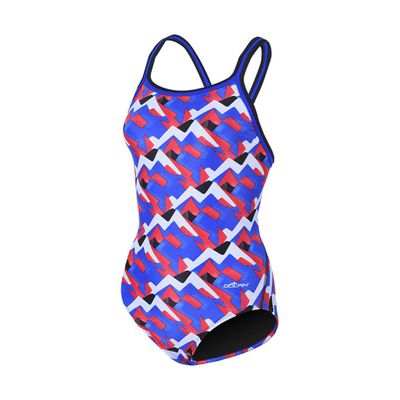 Dolfin Denali XtraSleek Eco DBX Back Female (Red/White/Blue, 24)