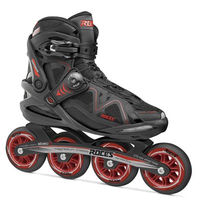 Roces Men's Gymnasium 2.0 Inline Skates, Black/Red, 39