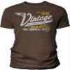 80th Birthday Gift Shirt for Men - Vintage 1946 Aged to Perfection - Racing - Brown-4X view 1