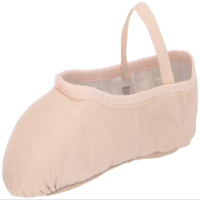 Bloch Dance Women's Dansoft Full Sole Leather Ballet Slipper/Shoe, Theatrical Pink,3.5 C US