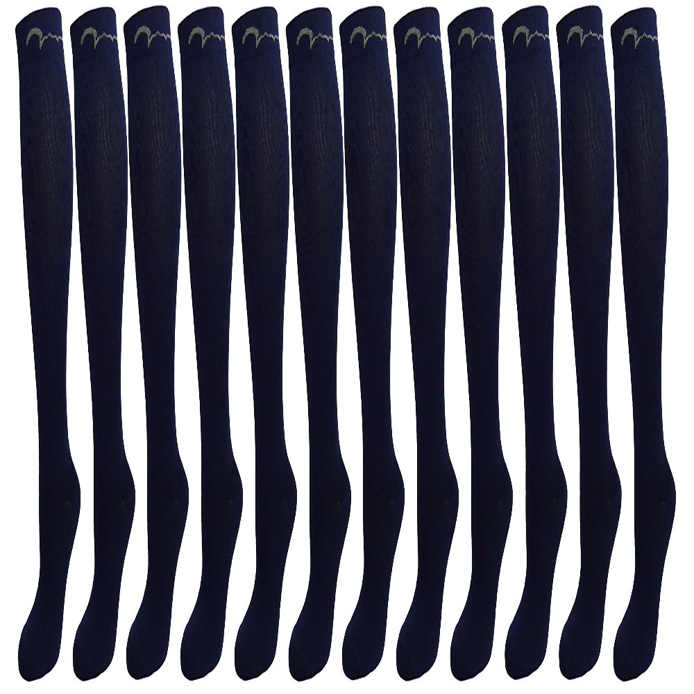 12 Pair Compression Socks (Small/Medium, Color Assortment #2)