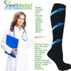 12 Pair Compression Socks (Small/Medium, Color Assortment #2) view 4