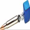Chalk Box Bullet Pool Stick Pocket Chalker (Blue, Bullet Chalker) view 1