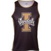 Adrenaline Promotions NCAA Idaho Vandals Men's Run/Tri Singlet, Large, Brown/Black view 1
