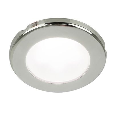 Hella 958110021 EUROLED 75 WHT SS BEZ 12V SCW MNT Dome Light