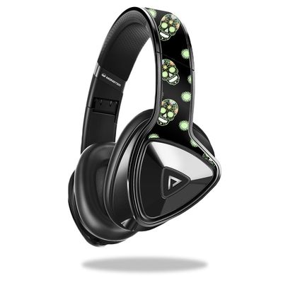 MightySkins Skin Compatible with Monster DNA Pro 2.0 wrap Cover Sticker Skins Glowing Skulls