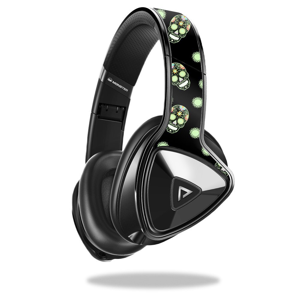 MightySkins Skin Compatible with Monster DNA Pro 2.0 wrap Cover Sticker Skins Glowing Skulls