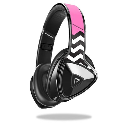 MightySkins Skin Compatible with Monster DNA Pro 2.0 wrap Cover Sticker Skins Pink Chevron