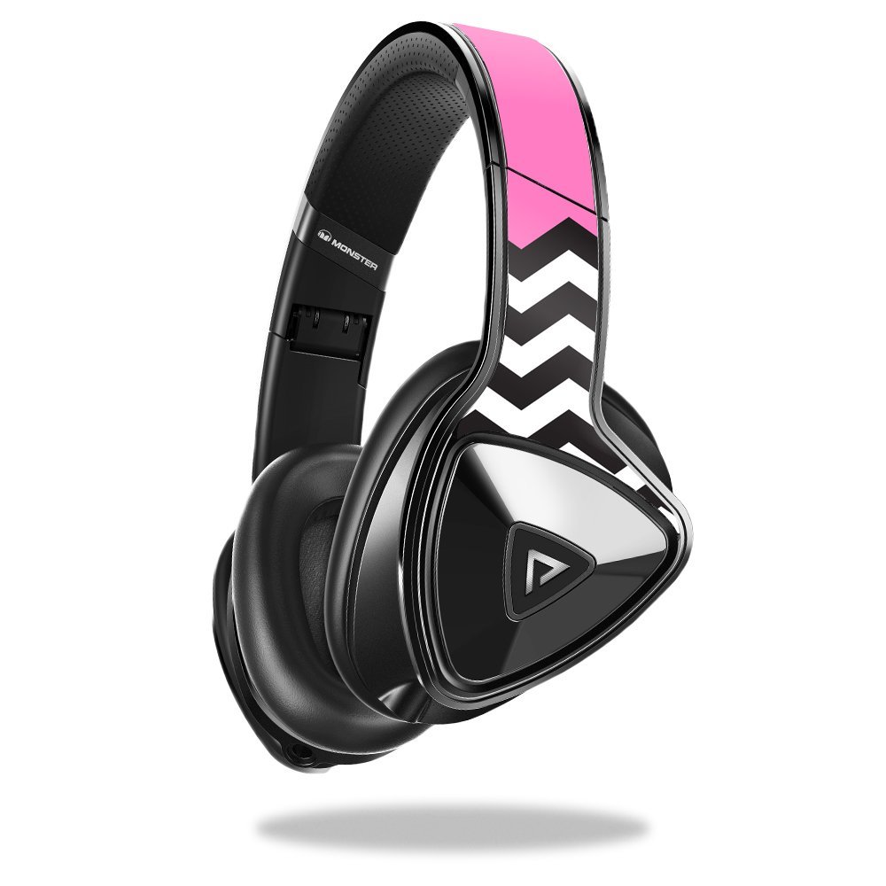 MightySkins Skin Compatible with Monster DNA Pro 2.0 wrap Cover Sticker Skins Pink Chevron