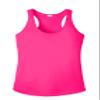 SPORT-TEK Women's PosiCharge Competitor Racerback Tank | Summer Workout Top, Athletic Fit Clothing for Gym & Running Neon Pink view 1