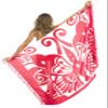 Back From Bali Womens Beach Swimsuit Cover Up Wrap with Coconut Clip Sarong Butterfly Red view 3