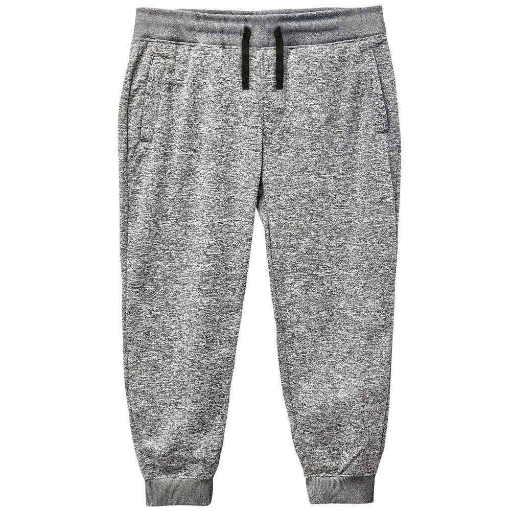 Southpole Big Boys Jogger Fleece Pants in Marled Colors, Marled Grey, X-Large