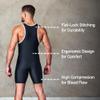 Elite Sports Mens Wrestling Singlet, Powerlifting & Weightlifting Compression Suit for Grappling, Training & Competition view 3