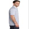 Port Authority Digi Heather Performance Polo Shirt Light Grey view 3
