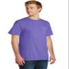 Port & Company Beach Wash Garment-Dyed Pocket Tee Amethyst 4XL view 4