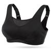 Wingslove Women's Full Coverage High Impact Wirefree Workout Non Padded Sports Bra Bounce Control (Black,40DD) view 1
