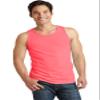 Port & Company Essential Pigment-Dyed Tank Top PC099TT Neon Coral 3XL view 1