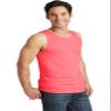 Port & Company Essential Pigment-Dyed Tank Top PC099TT Neon Coral 3XL view 4
