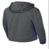 SPORT-TEK Youth Sport-Wick Fleece Colorblock Hooded Pullover, Dark Smoke Grey/Navy, Medium view 2