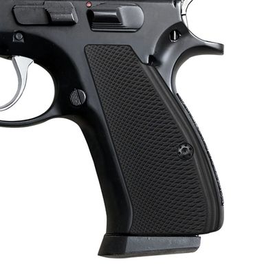 Cool Hand G10 Grips for CZ 75/85 Compact, Free Screws Included, Black, Cool Hand Brand