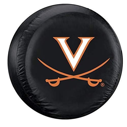 Fremont Die NCAA Virginia Spare Tire Cover, One Size, Multicolor
