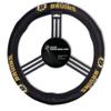 Fremont Die NHL Boston Bruins Leather Steering Wheel Cover, One Size, Multicolor view 1