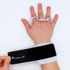 AEOLOS Leather Gymnastics Hand Grips-Great for Gymnastics,Pull up,Weight Lifting,Kettlebells and Cross Training (White, Small) view 4