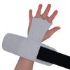 AEOLOS Leather Gymnastics Hand Grips-Great for Gymnastics,Pull up,Weight Lifting,Kettlebells and Cross Training (White, Medium) view 2