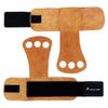 AEOLOS Leather Gymnastics Hand Grips-Great for Gymnastics,Pull up,Weight Lifting,Kettlebells and Cross Training (Brown(2 Layers Leather), Medium) view 2