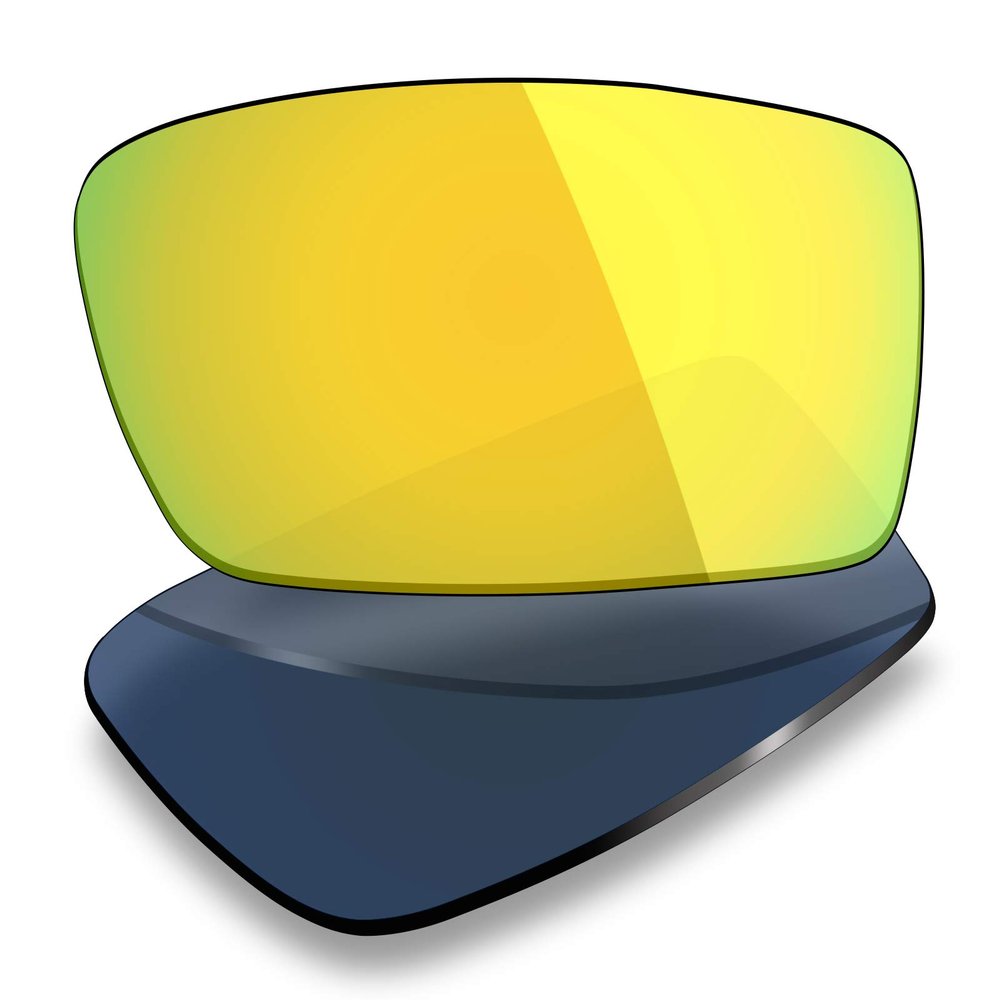 Mryok Polarized Replacement Lenses for Oakley Gascan OO9014-24K Gold