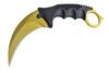 Innoverse Doppler Karambit Hawkbill Full Tang Neck Knife w/ABS Sheath (Limited Edition) (Gold) view 2