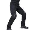 H World Shopping Military Army Tactical Airsoft Paintball Shooting Pants Combat Men Pants with Knee Pads (Black, XXL) view 2
