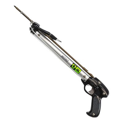 JBL Spearguns The Mini Speargun for Spearfishing, Speargun for Freediving, Scuba Diving, Fishing, Diving, Aluminum Barrel, Stainless Steel Shaft, Easy Stretch Bands