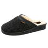 Fischer Men's Andy Open Back Slippers, Black Anthracite 205, 9 UK view 1