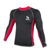 IST DS-46 Unisex Long Sleeve Spandex Rash Guard (Red, 2X-Large) view 4