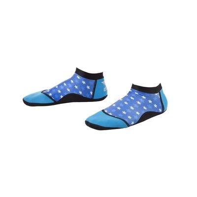 IST SKB Low Cut Water Socks for All Beach and Sand Activities (Blue, 3XL)